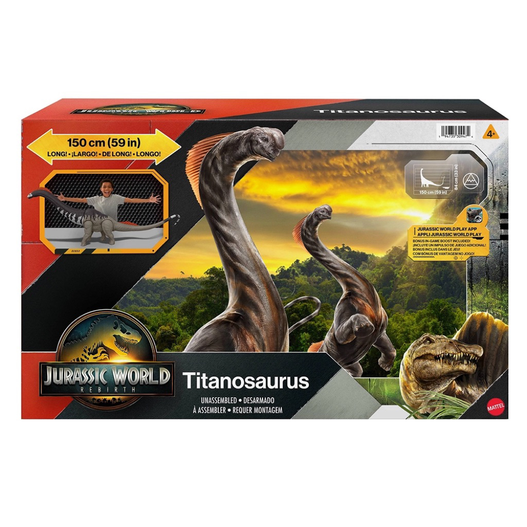 Jurassic World Rebirth Titanosaurus