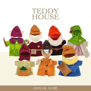 Teddy House : ชุดเสื้อผ้าตุ๊กตา Collection Fairytales ขนาด 6 นิ้ว สำหรับห้อยกระเป๋า ของขวัญ