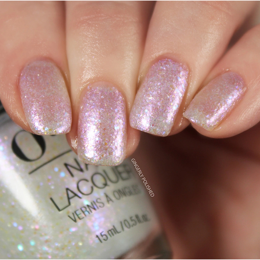 พร้อมส่ง OPI - Snatched d' Silver ยาทาเล็บสีขาวใสๆ ไว้เป็นท๊อปได้หลายสี หรือทาเดี่ยวๆก็สวยมากกก ค่าาา แท้ 💯%