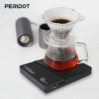 LOFTHOME Digital Coffee Scales ตาชั่งสำหรับกาแฟ LED Display ควบคุมการทำงานแบบระบบสัมผัส