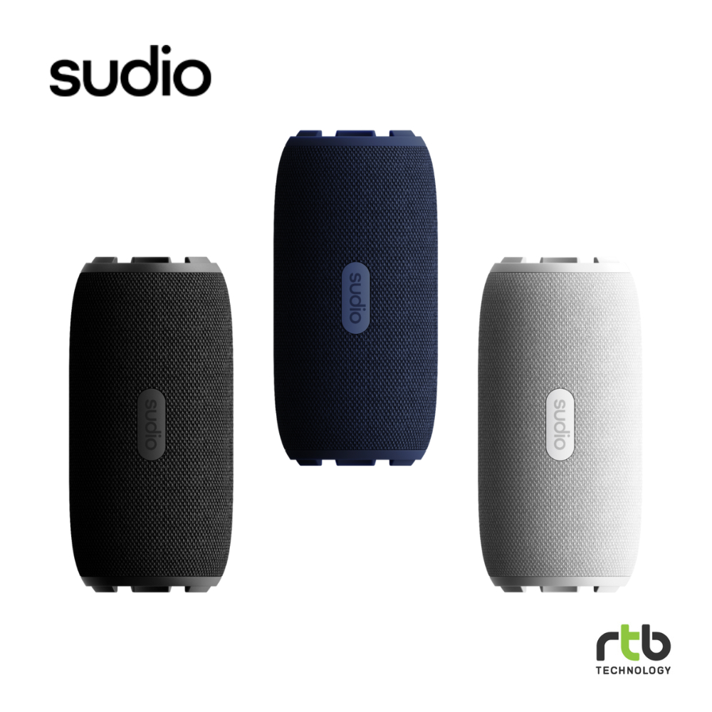 Sudio F5 Pro ลำโพง บลูทูธ พกพา เบสแน่น กันน้ำ วัสดุรีไซเคิล
