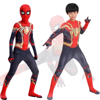 ชุดสไปเดอร์แมน เด็กและผู้ใหญ่ spiderman ชุดซุปเปอร์ฮีโร่ ชุดแฟนซี ซูเปอร์ฮีโร่ เสื้อผ้าเด็ก