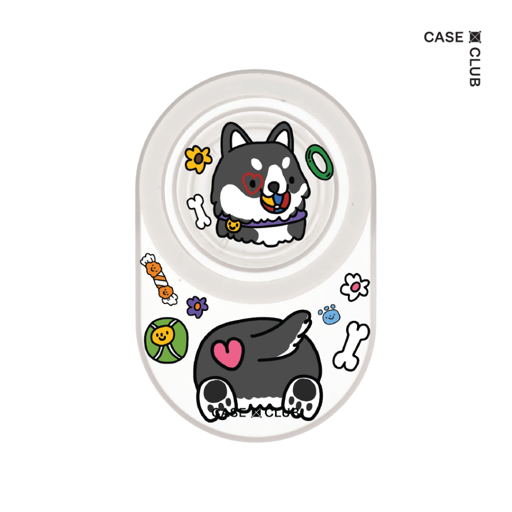 CaseClub Griptok กิฟต๊อก ลาย Baby Husky