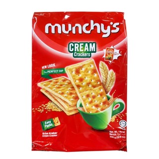 มันชี่ส์ ครีมแครกเกอร์ | munchy's Cream Crackers 300g