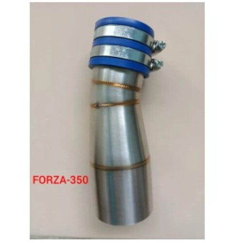 ท่อกรองเลสFORZA350ตรงเข้าคอกรอง+แถมยางกันน้ำ
