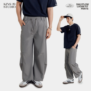 KINS 19 STUDIO | DAILYFLOW LOOSE FIT PANTS กางเกงขายาวคินส์ …