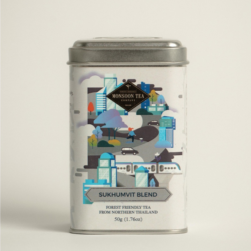 ชามอนซูนที Sukhumvit Blend Tea from Thailand ชาป่าจากภาคเหนือ กลิ่นหอมที่เป็นเอกลักษณ์