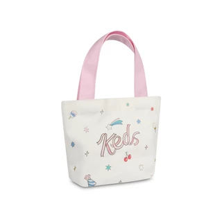 KEDS กระเป๋า รุ่น THE KEDS MINI BAG X SSKTMMEE สีขาว/ สีชมพู ( F25ACB06009 )