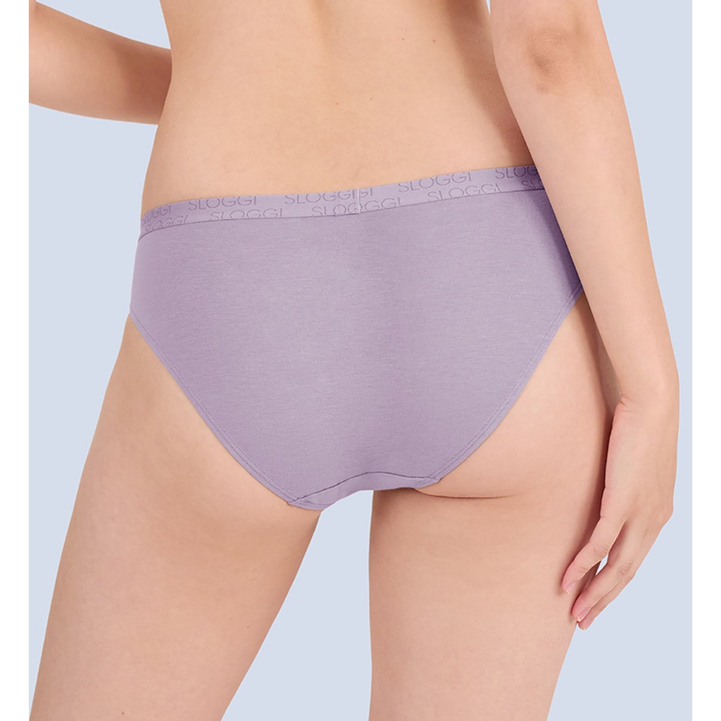 sloggi กางเกงชั้นในรูปแบบไฮเลค รุ่น sloggi GO Vivid Everyday High Leg R รหัส 10223244 สีม่วง 4239 — صورة 3