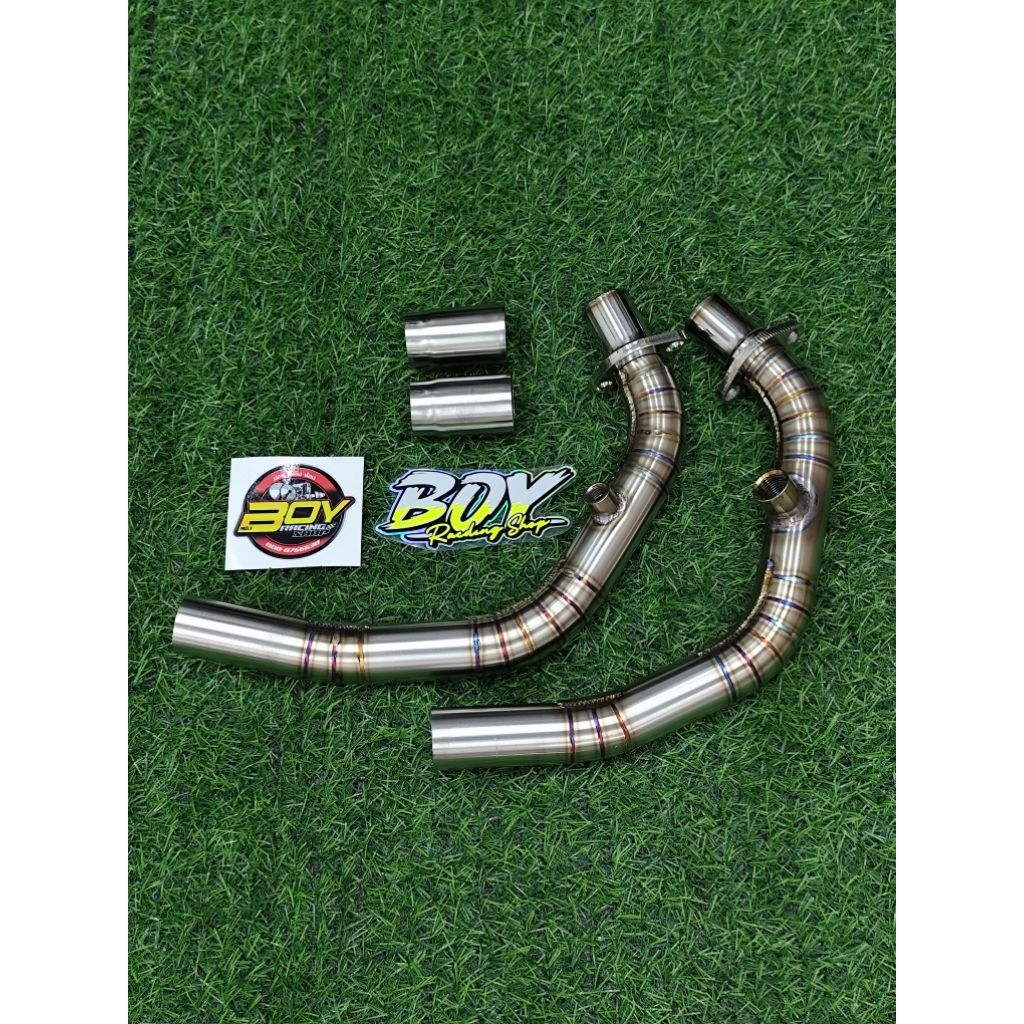 คอท่อVespa 125-150 Sprint , Primavera  S  Lx คอท่อเวสป้า นิวเวสป้า เวสป้า อะไหล่Vespa อะไหล่เวสป้า ท่อเวสป้า คอท่อ vespa