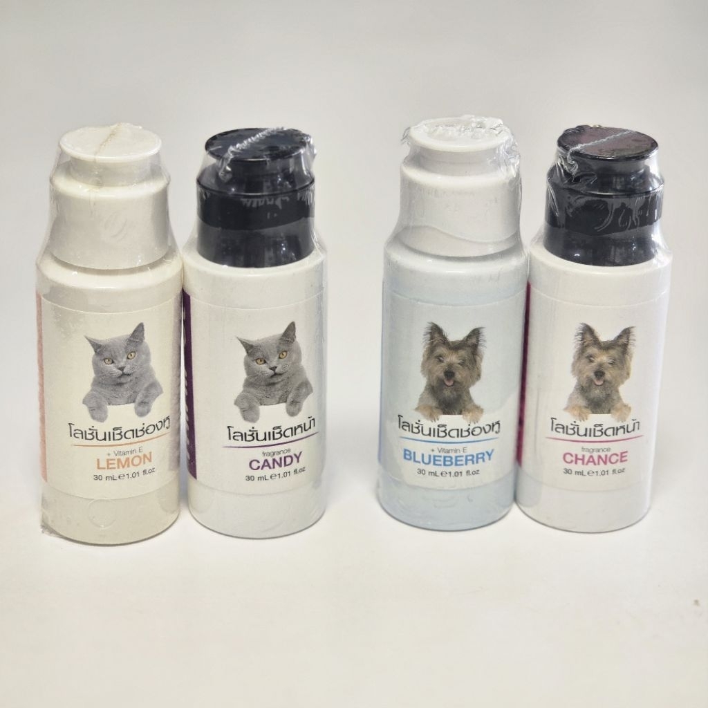 miniPet โลชั่นเช็ดหู/เช็ดหน้า คราบน้ำตาสุนัข/แมว 30 มล.