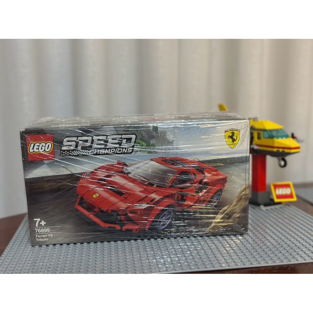 Lego 76895 Speed Champion Ferrari F8 Tributo กล่องสวย