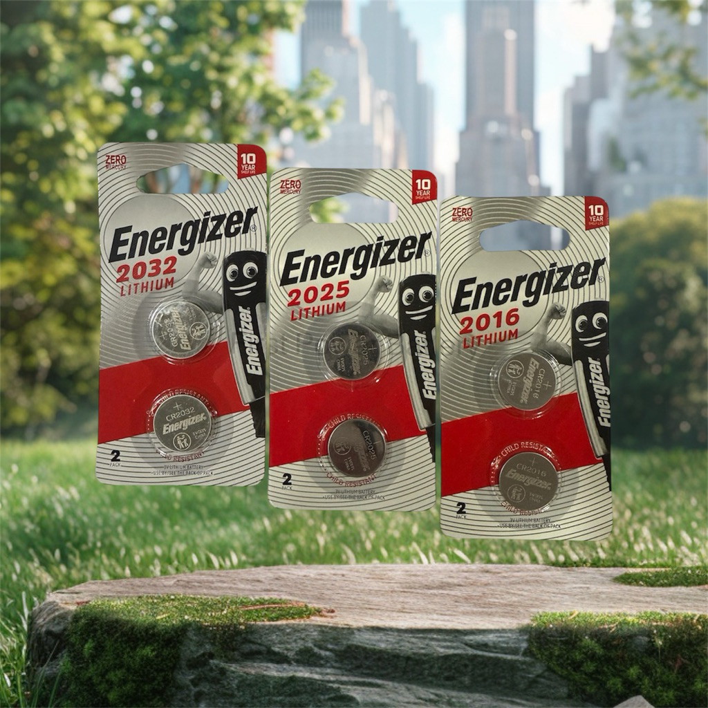 Energizer CR2032/CR2025/CR2016 แพค2ก้อน(สินค้าล็อตใหม่)