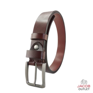 JACOB เข็มขัดแบบหนังเรียบ สีคลาสสิก - รุ่น 52211