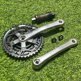 ชุดจาน SHIMANO ALIVIO X FC-MC10 7 สปีด 42-34-24T (พร้อมกะโหลก)