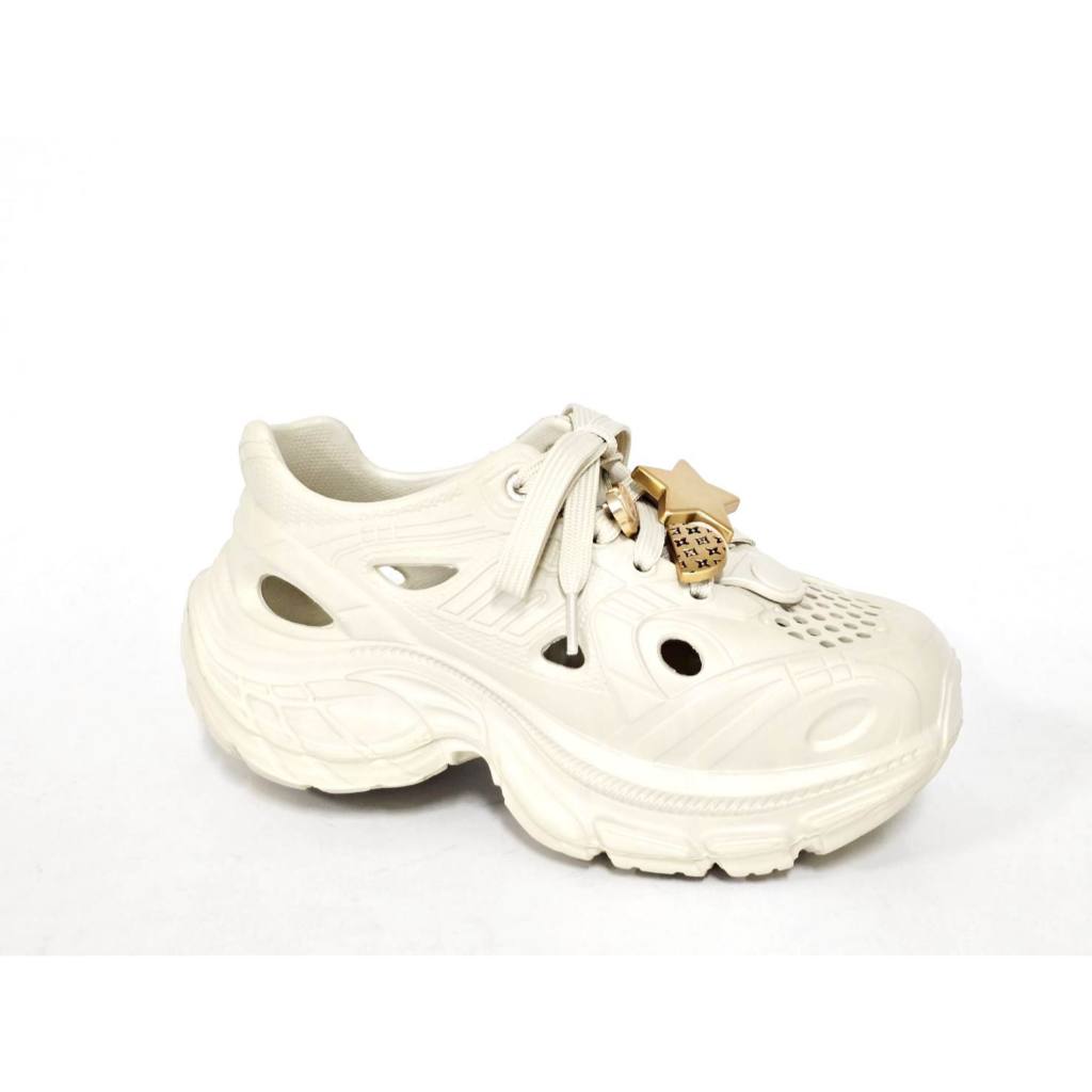 รองเท้าแฟชั่น  สีครีม CZ COLLECTION 58-002