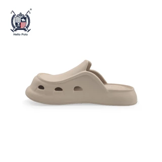 Hello Polo รองเท้าแตะผู้หญิงแฟชั่น รองเท้าหัวโต กันลื่น 3.5CM EVA พื้นหนา พื้นนิ่ม ลําลอง นิ่มเหมือนเหยียบขี้ HP8030