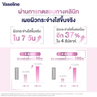 วาสลีน โปร เดอร์มา โลชั่น บอดี้แอมพูล ไบรท์เทนนิ่ง 250มล. Vaseline Proderma Body Lotion Brightening 250ml
