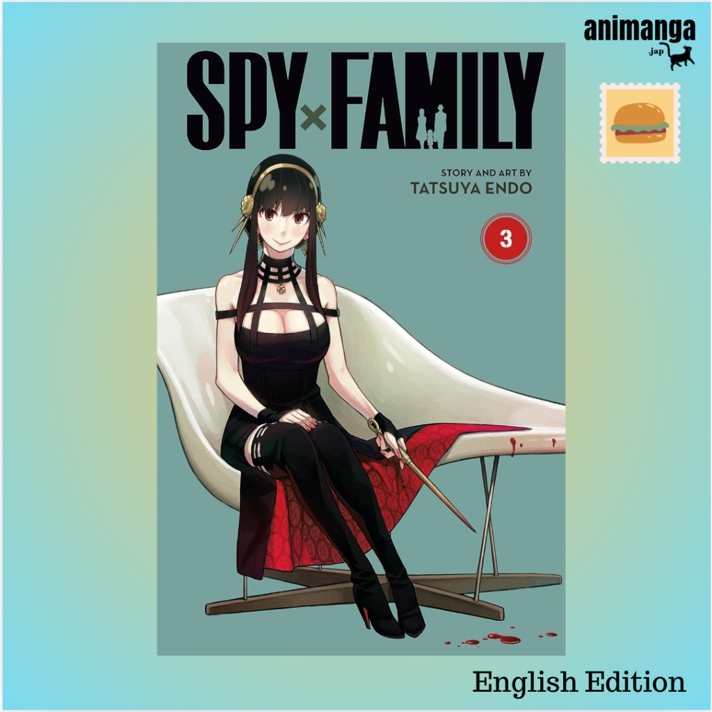 🇬🇧 English Edition - มังงะ ภาษาอังกฤษ Spy x Family, Vol. 3 สปาย x แฟมิลี่ เล่ม 3 by Tatsuya Endo