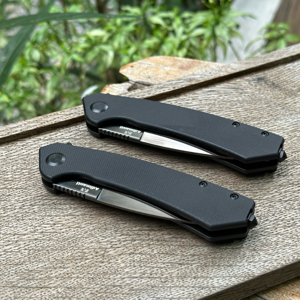 มีดพับ มีดแคมป์GanzoFirebird Skimen-SH ของแท้100% ใบมีดเหล็ก D2 ใบสีดำ  ใบมีดเคลือบคาร์บอนเทียมเพชร - รูปที่ 3