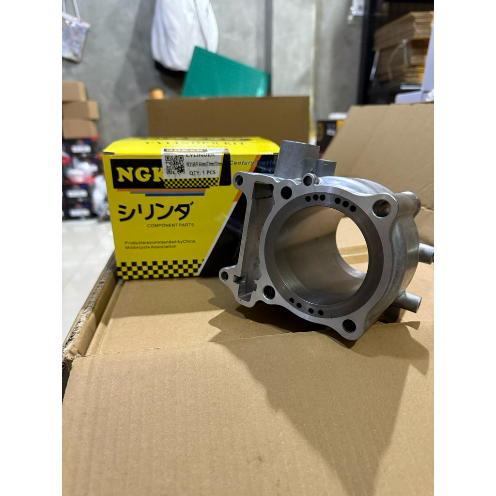 เสื้อสูบ Giorno ลูก64/65 m. ท้องใหญ่ เสื้อบ่าเต็ม ท้องใหญ่จุน้ำได้เยอะสำหรับใส่รถ LEAD-Giorno-Pcx160