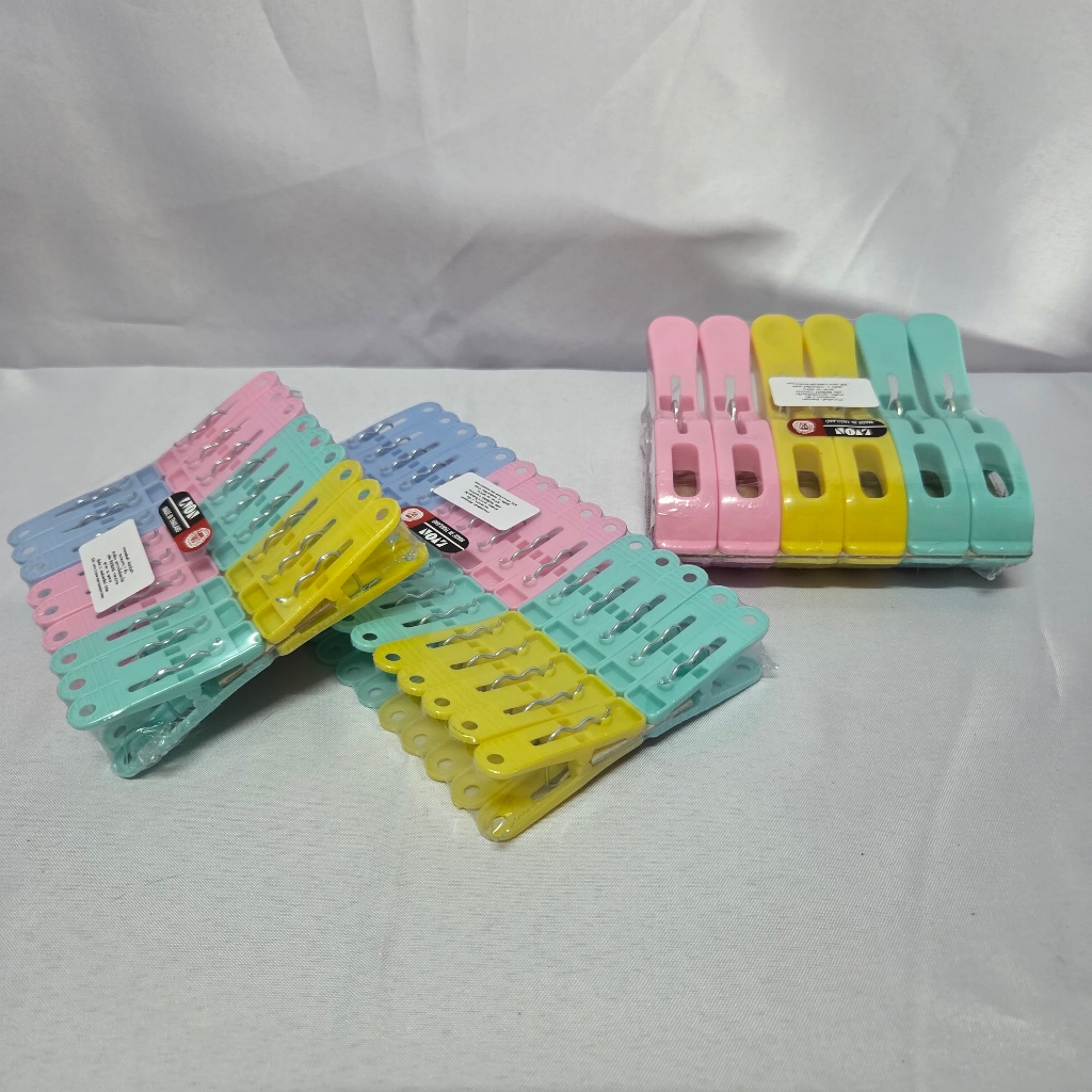 ที่หนีบผ้า กิ๊บหนีบผ้าพลาสติกตรา LION