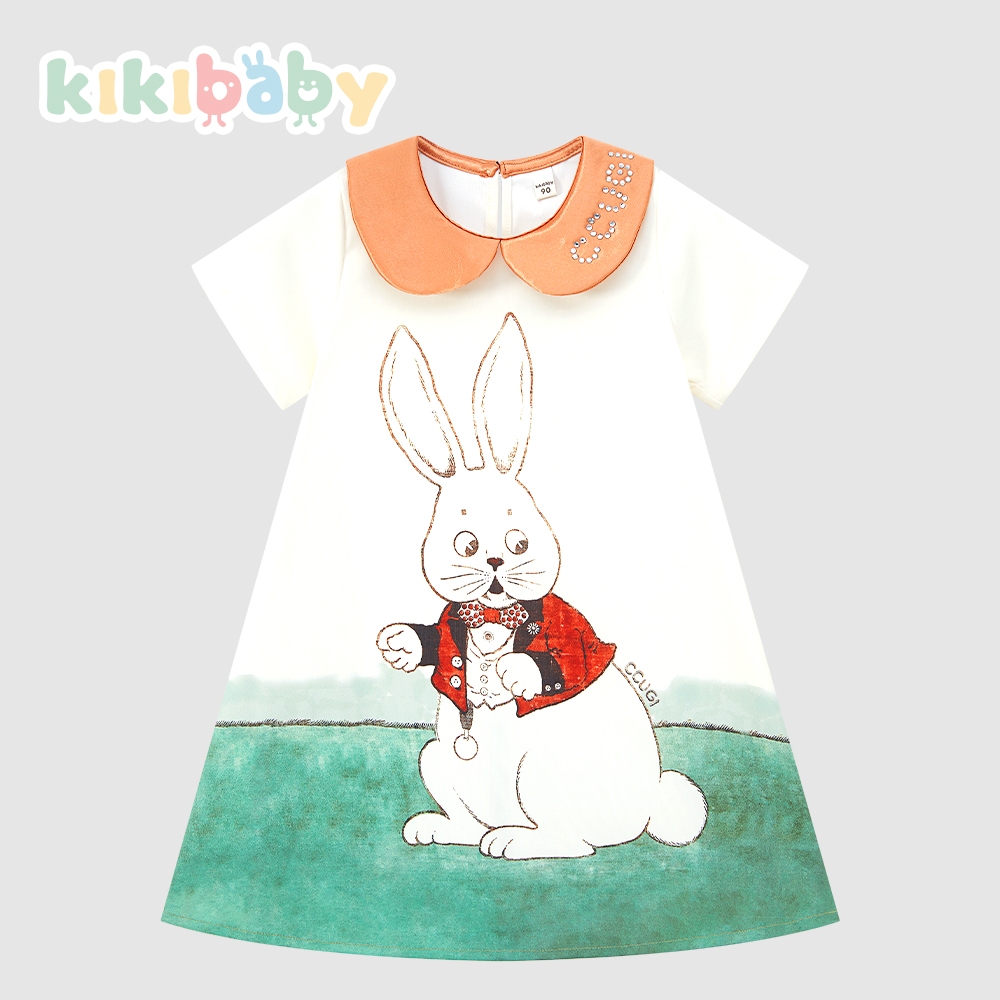 KIKIBABY فستان بنات طويل بسيط (90-150) — صورة 8