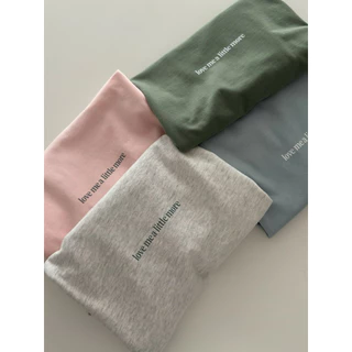 FADTHINGS : love me a little more - velvet touch cotton tee 🫰🏻🧵