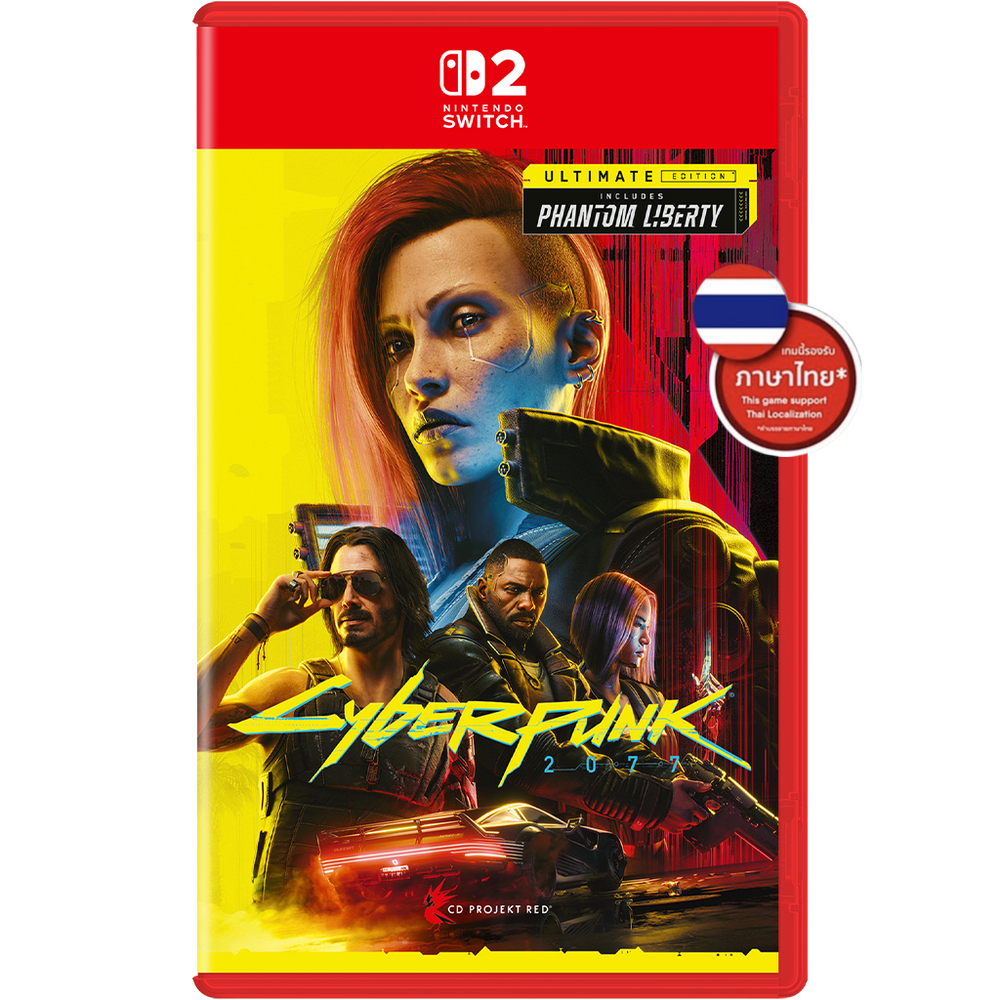 [พร้อมส่ง][เกมมีซัปไทย] Nintendo Switch 2 : NSW2 Cyberpunk 2077 Ultimate Edition (Asia) * เกมรองรับภาษาไทย *