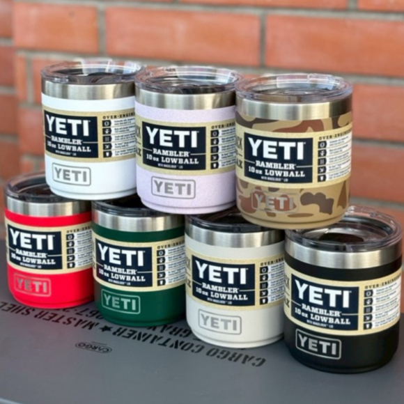 Yeti Rambler 10oz Lowball 2.0 With Magslider Lid