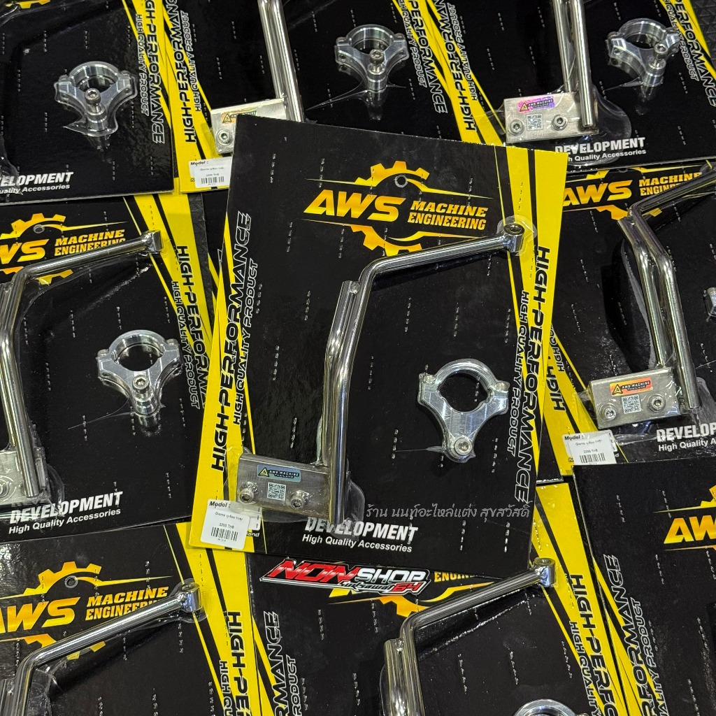 ขากันสบัดงานAWS(ไม่เชื่อมโครง) สำหรับ จีออโน่ GIORNO+ ใส่กับกันสบัด OHLINS PROFENDER SD000-001 PROFE