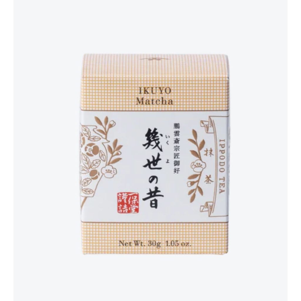 Ippodo matcha - Ikuyo no Mukashi มัทฉะเกรดพิธีการ