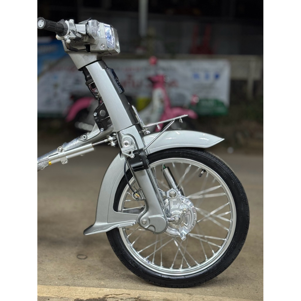 ดุมหน้าโยงcnc 1ชุดได้ ดุมหน้าฝาเบรค บุชหน้าบุชใน  ใส่รถที่มีตระเกียบหน้าได้ แกน10มิล - รูปที่ 5