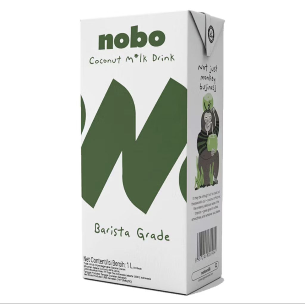 Nobo Coconut Milk Drink – Barista Grade (1L)
✨ นมมะพร้าวสูตรพิเศษสำหรับทำกาแฟและชงเครื่องดื่มโดยเฉพา