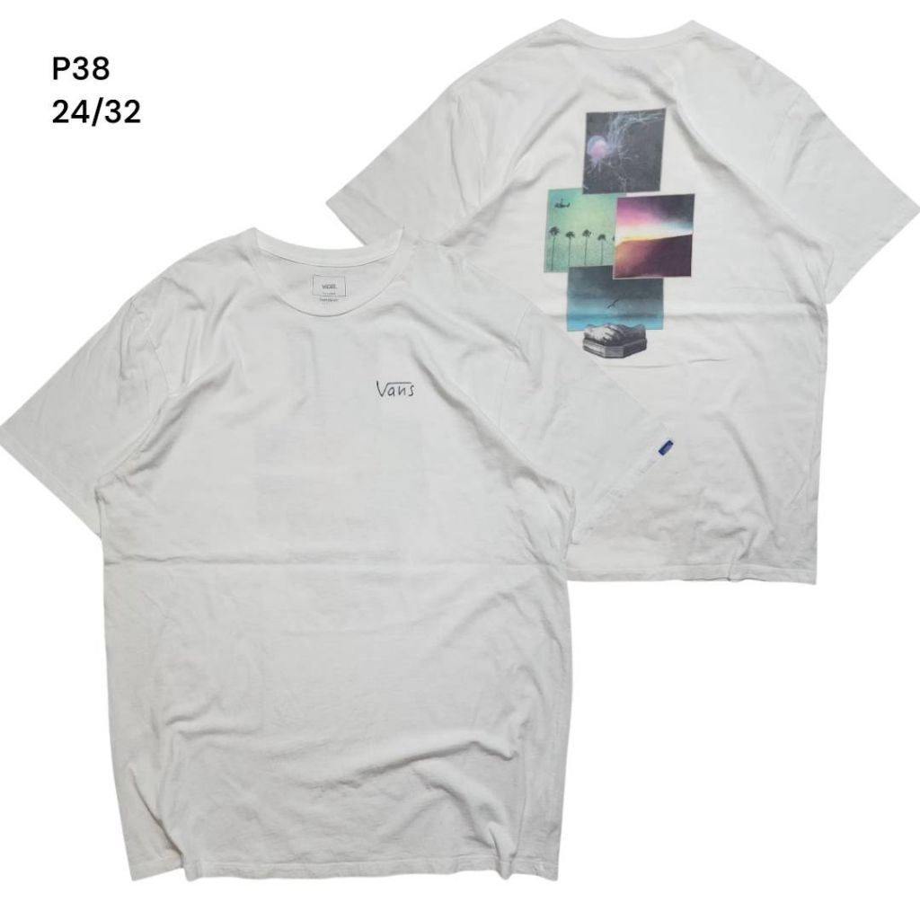Vans เสื้อยืดแขนสั้น แวนส์  P38