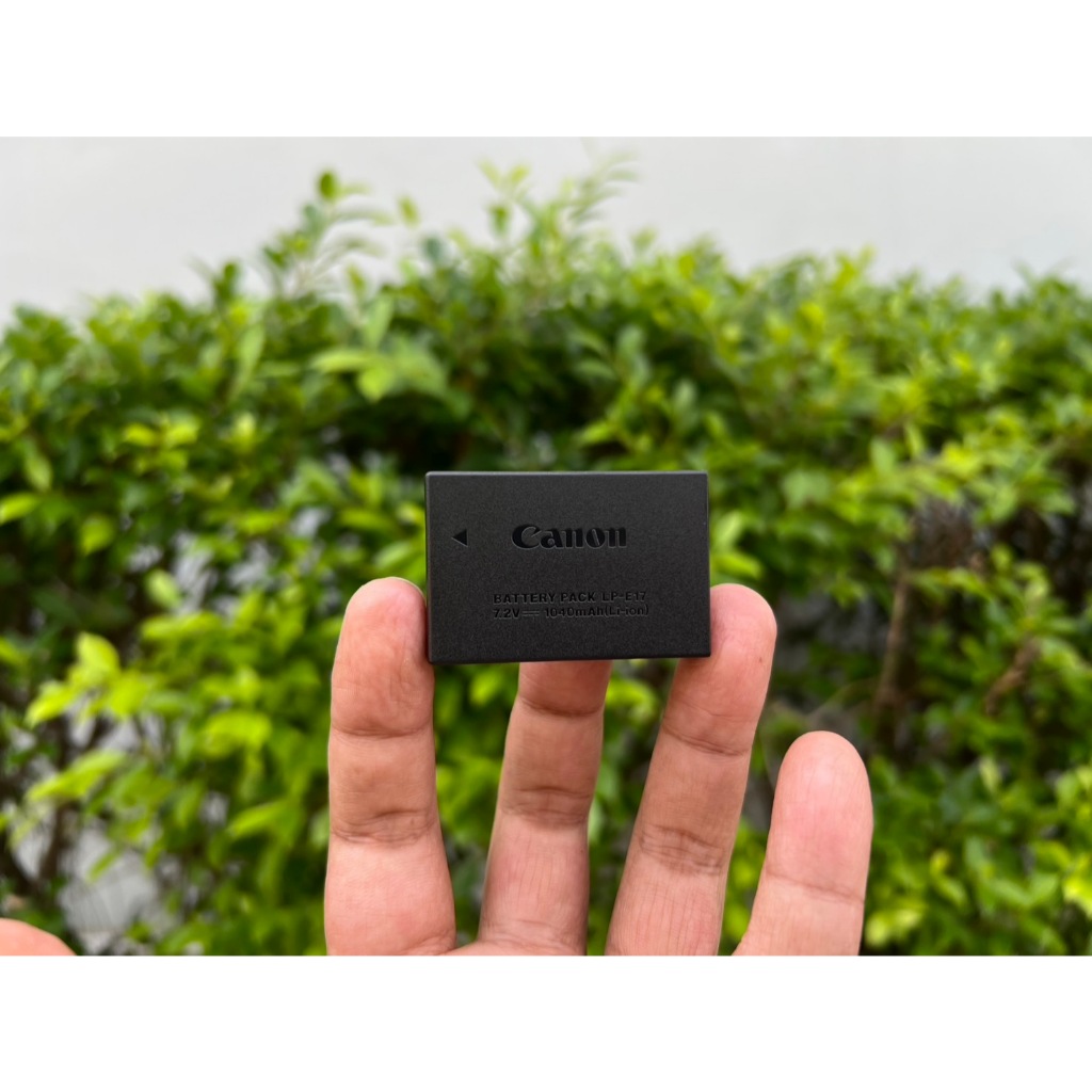 LP-E17 แท้ 100% มือ 1 แบตเตอรี่ Canon Rebel T7i ,SL3, SL2 T6s, T6i, Kiss X9 X8i 200D 200D Mark II 75