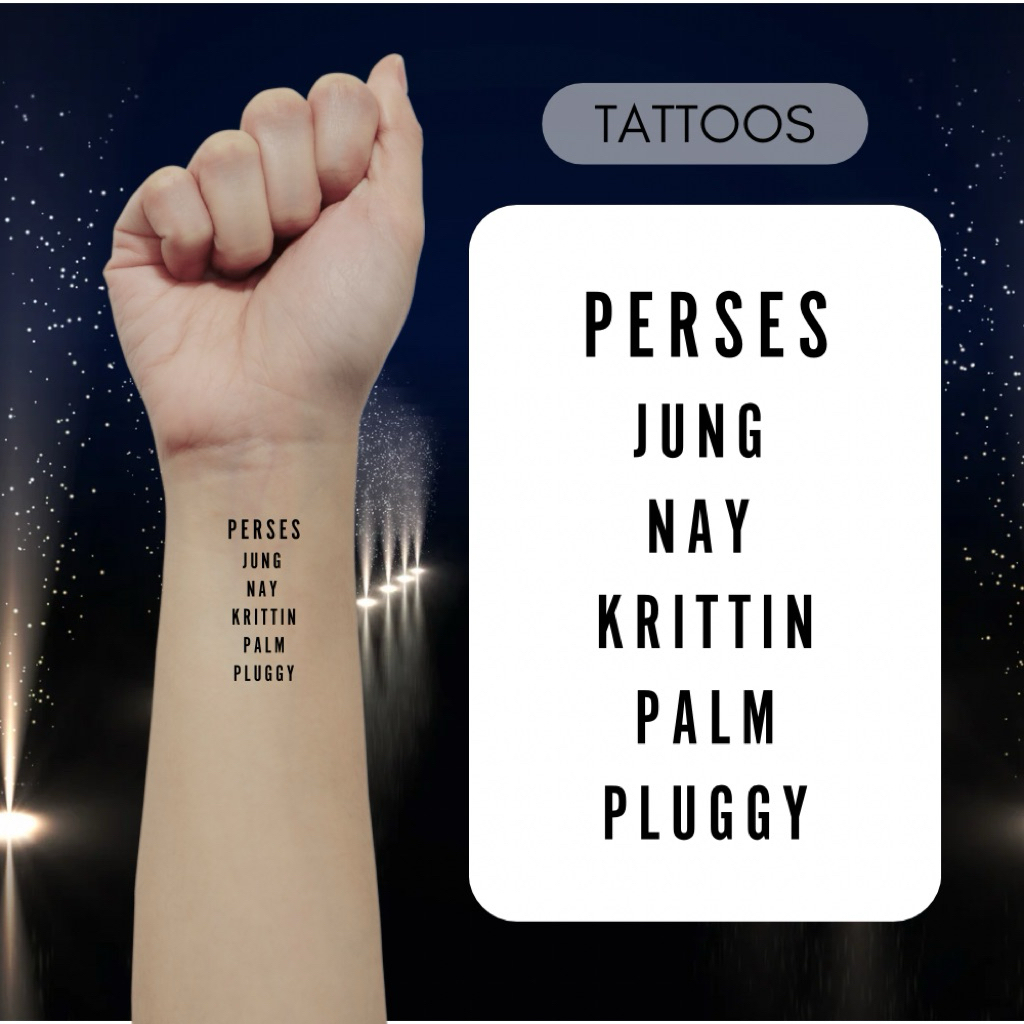 Perses Tattoos (แทททูเพอร์เซส)