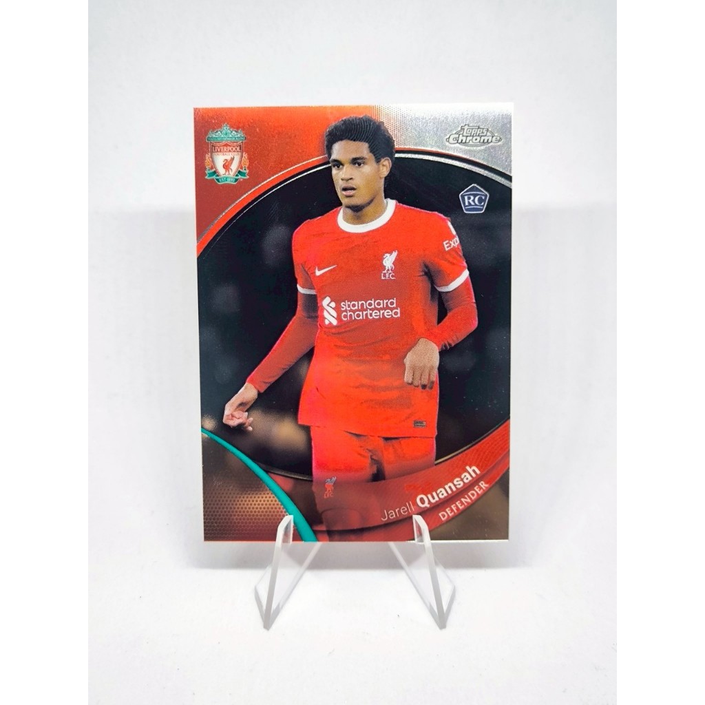 การ์ดบอล Topps Chrome Liverpool Team Set 2023-24
