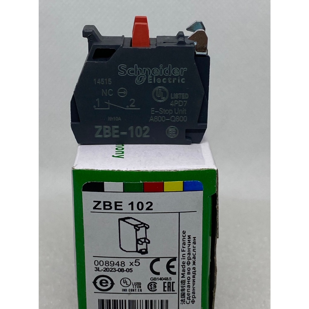 Schneider ZBE102 Contact Block 1 NC คอนแทคบล็อค