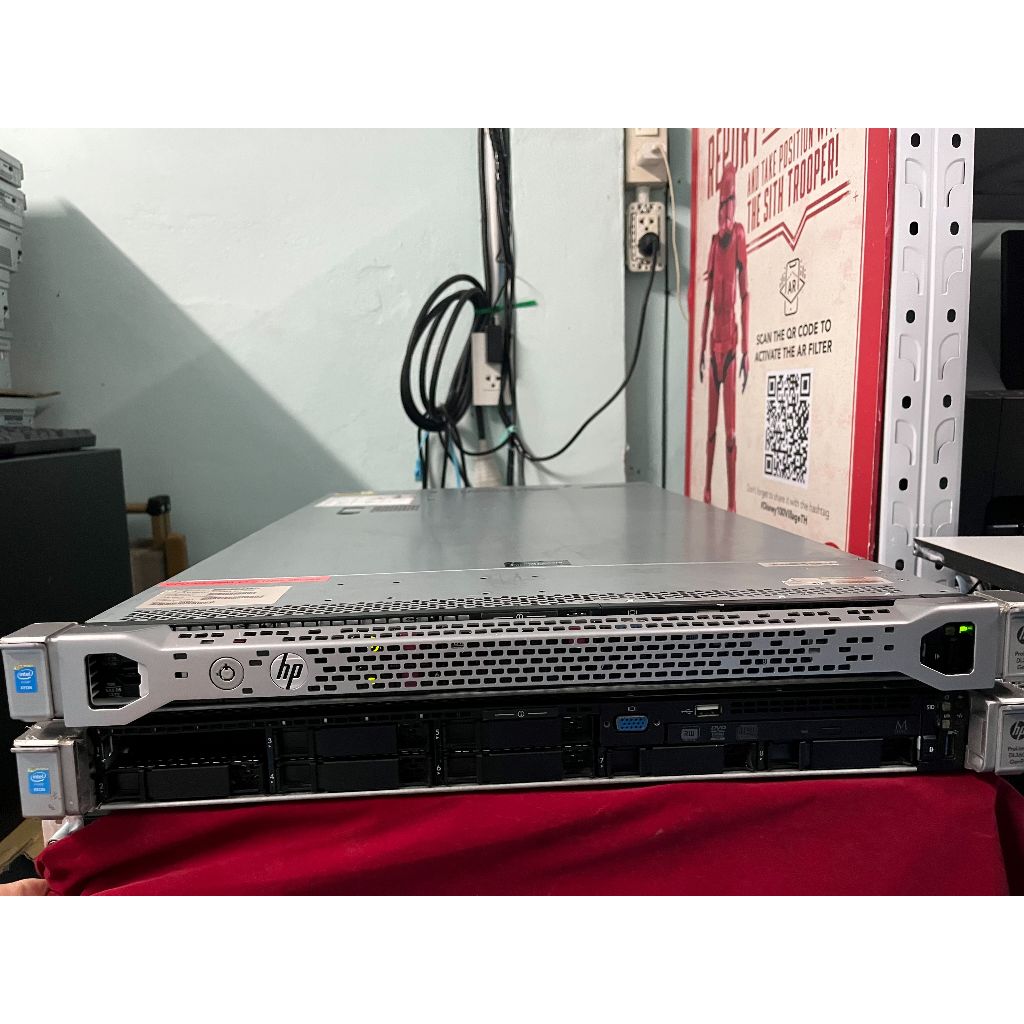 Server HP DL360 Gen9 เครื่อง 1U CPU E5-2683 v4 32Core/64Threads