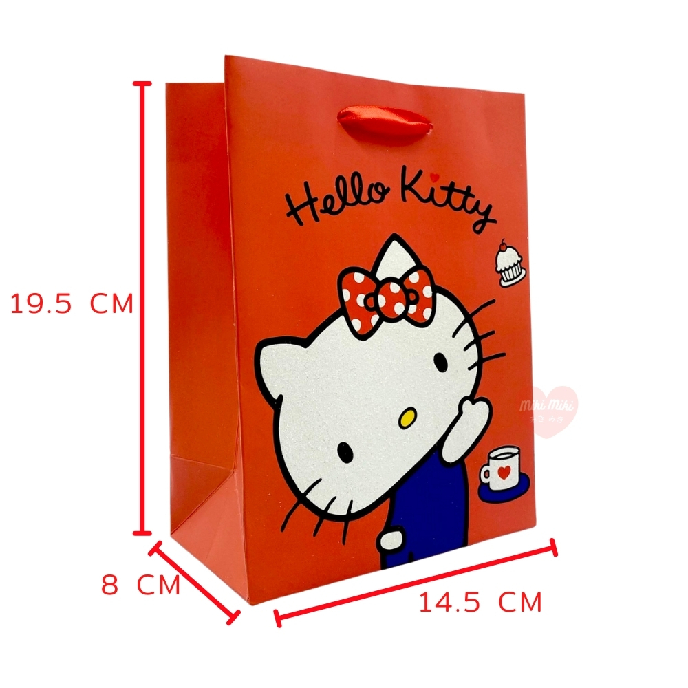 ถุงกระดาษแฟนซี ลายน่ารัก การ์ตูน ถุงช้อปปิ้ง ถุงของขวัญของขวัญ ถุงกระดาษ พร้อมหูหิ้ว เหมาะใส่ของขวัญ 19.5 x 14.5 x 8 cm - รูปที่ 5