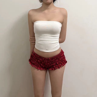 Flinfear - (เฉพาะกางเกง)Judyจูดี้ขาสั้นเอวต่ำสั้นแบบน่ารัก