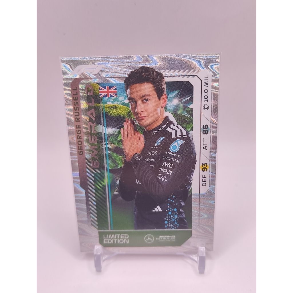 การ์ด f1 topps turbo attax 2025 george russell