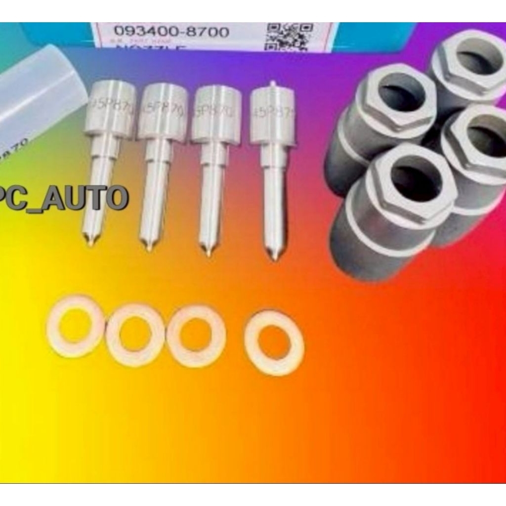 หัวฉีด​ 870 แรง​ ใส่​ไทรทัน​ Triton , D4D เครื่อง​ 2500  เบอร์​ 870  ชุด​ปลาย​ 4 ตัว​ +แหวนแท้ +ปลอก