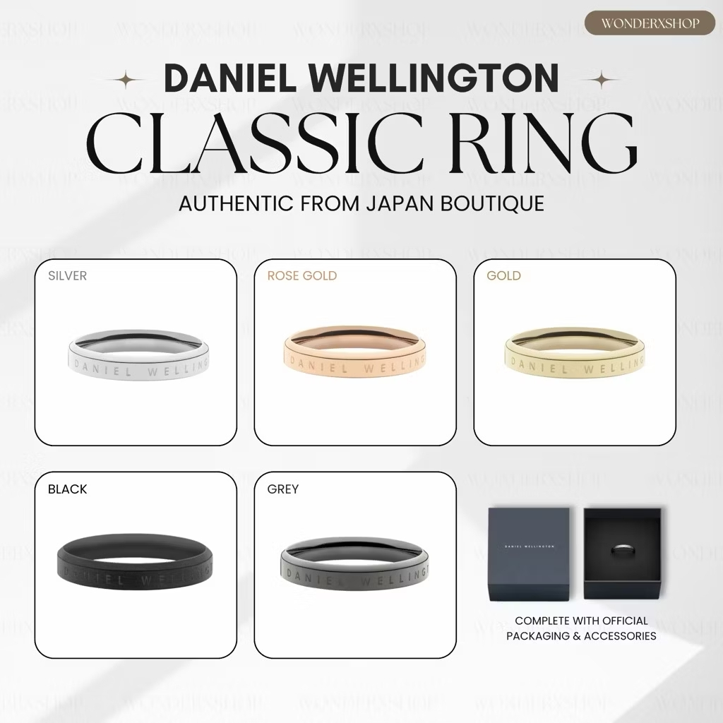 พร้อมส่ง💎แหวนDW Classic จากช้อปญี่ปุ่น💯