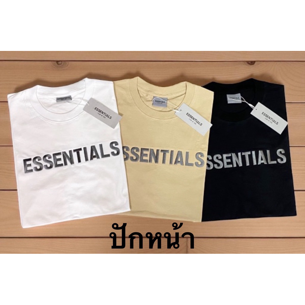 🌟STF_SHOP🌟เสื้อยืด แขนสั้น คอกลม[ งานปัก ] โอเวอร์ไซค อก44-46 ยาว29
