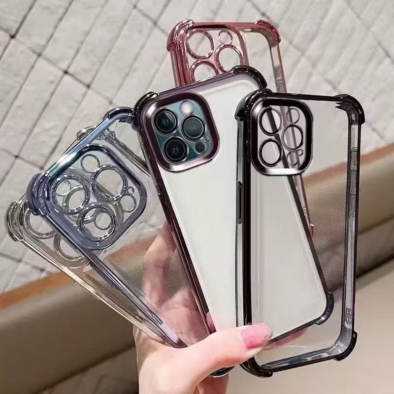 เคสกันกล้อง สำหรับiPhone 16 16Pro Max 16plus 15 15Pro Max 14 14Pro Max 13 13Pro Max i11 พร้อมเลนส์กล