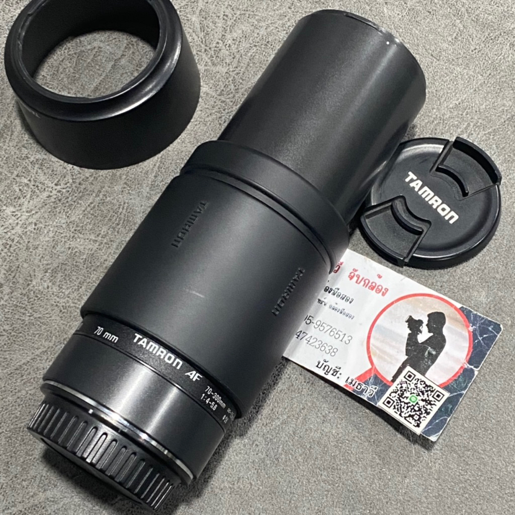 เลนส์ Tamron 70-300 for canon