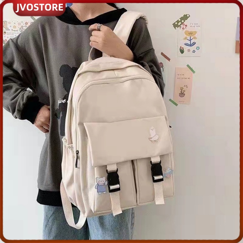 กระเป๋าเป้สะพายหลัง จุของได้เยอะ สําหรับผู้หญิง HA11