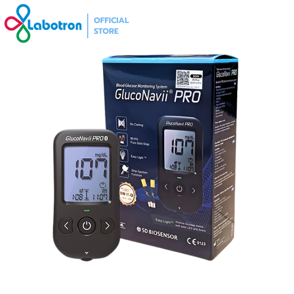 ชุดตรวจน้ำตาล GlucoNavii Pro no BT